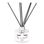 Personalised Eyelashes Design Glass Reed Diffuser - Image 5