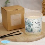 Personalised Me to You Moon & Stars Design Scented Frosted Glass Jar Candle - Image 2