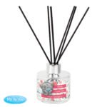 Personalised Me to You Any Message Floral Design Glass Reed Diffuser - Image 6