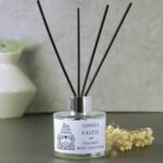 Personalised Any Message New Home Design Glass Reed Diffuser - Image 2