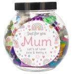 Personalised Rainbows & Sunshine Design Sweet Jar - Image 7