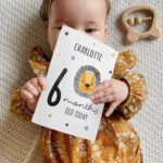 Personalised Animals Design New Baby Milestone Cards (32 Pack) - Image 2