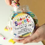Personalised 'How Sweet It Is To Be Taught By You' Sweet Jar - Image 4