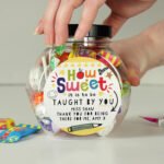 Personalised 'How Sweet It Is To Be Taught By You' Sweet Jar - Image 5