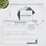 Personalised Abstract Design A4 Desk Weekly Planner - Image 3