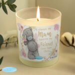 Personalised Me to You 'Always My Mum, Forever My Friend' Scented Frosted Glass Jar Candle