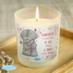 Personalised Me to You Love Forever Scented Frosted Glass Jar Candle - Image 3