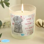 Personalised Me to You Love Forever Scented Frosted Glass Jar Candle - Image 4