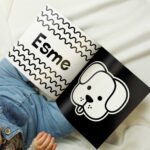 Personalised High Contrast Black & White Baby Book - Image 2