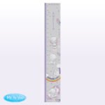 Personalised Children's Tiny Tatty Teddy Unicorn Design Height Chart - Image 3