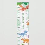 Personalised Children's Dinosaur Themed Height Chart - Image 2