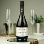 Personalised Any Message Classic Design Label Bottle of Prosecco - Image 6