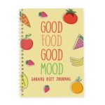 Personalised 'Good Food Good Mood' A5 Food Diary - Image 6