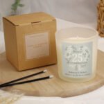 Personalised ‘Happy 25th Anniversary’ Silver Scented Frosted Glass Jar Candle - Image 3