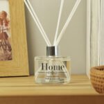 Personalised Any Message Elegant Diamond Design Glass Reed Diffuser - Image 2
