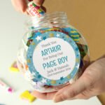 Personalised 'Thank You For Being Our Page Boy' Sweet Jar - Image 2