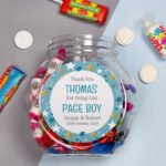 Personalised 'Thank You For Being Our Page Boy' Sweet Jar - Image 3