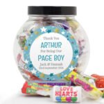 Personalised 'Thank You For Being Our Page Boy' Sweet Jar - Image 4
