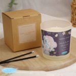 Personalised Me to You Cosy Winter Design Scented Frosted Glass Jar Candle - Image 2