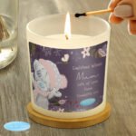Personalised Me to You Cosy Winter Design Scented Frosted Glass Jar Candle - Image 3