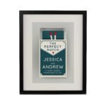 Personalised ‘The Perfect Match’ Black Framed Poster - Image 3