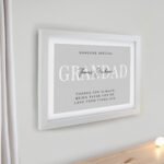 Personalised Any Message White Framed Poster - Image 2