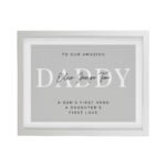 Personalised Any Message White Framed Poster - Image 3