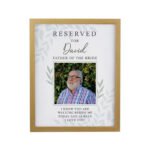 Personalised ‘Reserved For’ Photo Upload Oak Framed Poster - Image 4