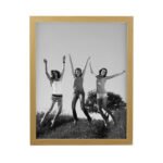 Personalised Photo Upload Oak Framed Poster - Image 5
