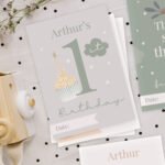 Personalised Woodland Animals Design Baby Milestone Cards (24 Pack) - Image 5