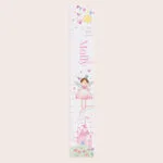 Personalised Children's Fairy Princess Design Height Chart