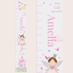 Personalised Children's Fairy Princess Design Height Chart - Image 2