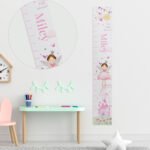 Personalised Children's Fairy Princess Design Height Chart - Image 3