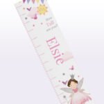Personalised Children's Fairy Princess Design Height Chart - Image 4