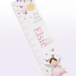 Personalised Children's Fairy Princess Design Height Chart - Image 4