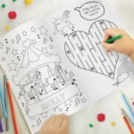 Personalised Children's Princess & Unicorn Colouring Book and Activities - Image 2