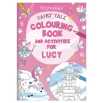 Personalised Children's Princess & Unicorn Colouring Book and Activities - Image 7