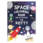 Personalised Children's Space Themed Colouring Book and Activities - Image 7