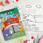 Personalised Children's Zoo 'Animal Alphabet' Colouring Book - Image 5