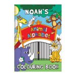 Personalised Children's Zoo 'Animal Alphabet' Colouring Book - Image 7