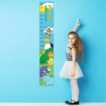 Personalised Children's Zoo Themed Height Chart