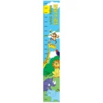Personalised Children's Zoo Themed Height Chart - Image 4