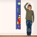 Personalised Children's Space Themed Height Chart - Image 2