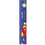 Personalised Children's Space Themed Height Chart - Image 5