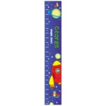 Personalised Children's Space Themed Height Chart - Image 4