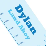 Personalised Children's Pirate Themed Height Chart - Image 3