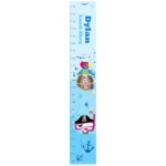 Personalised Children's Pirate Themed Height Chart - Image 4