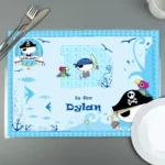 Personalised Children's Pirate Themed Placemat - Image 4