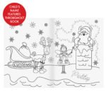 Personalised Santa & Fairy Christmas Colouring Book - Image 6