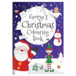 Personalised Children's Santa & Elf Christmas Colouring Book - Image 7